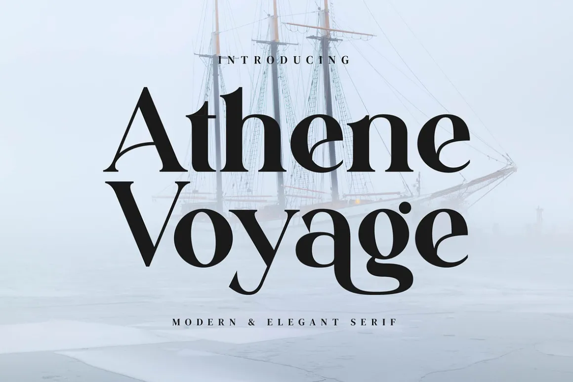 Athene Voyage - Stylish Serif Font