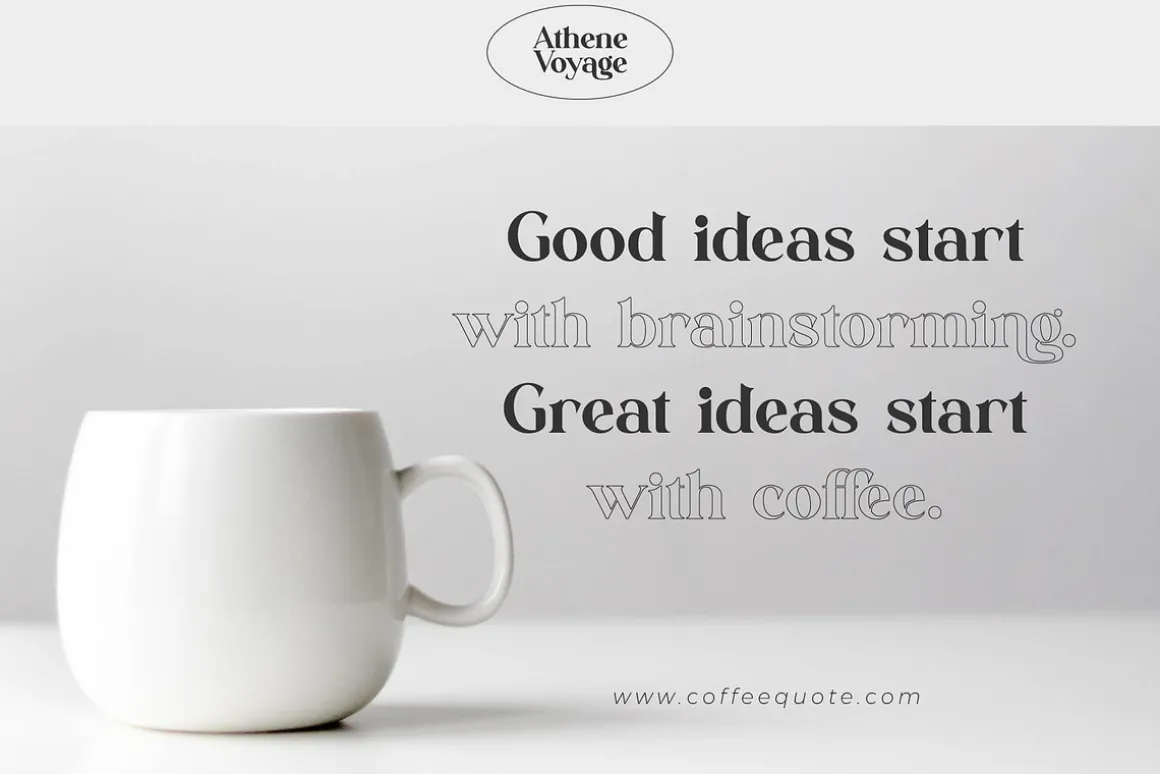 Athene Voyage - Stylish Serif Font