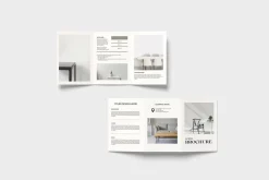 A4 Trifold Brochure Mockup