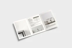 A4 Trifold Brochure Mockup
