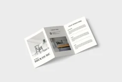 A4 Trifold Brochure Mockup