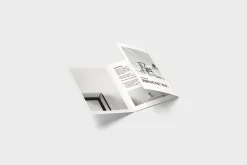 A4 Trifold Brochure Mockup