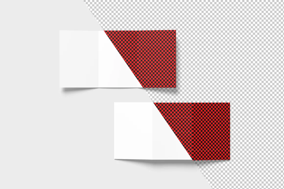 A4 Trifold Brochure Mockup