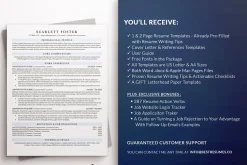 ATS Friendly Executive Resume / CV