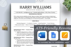 ATS Friendly Resume Design Bundle