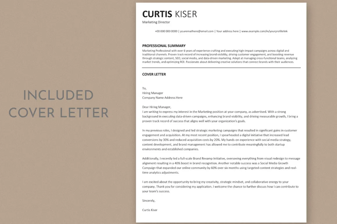 ATS Resume / CV
