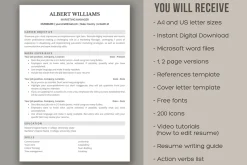 ATS Resume Template / CV Template