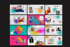 Attention Gradient Google slides