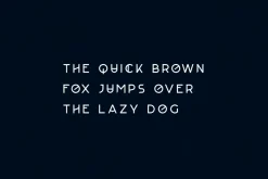 AUGOR - Unique Display Logo Typeface