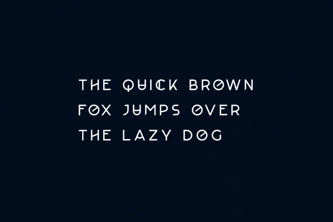 AUGOR - Unique Display Logo Typeface