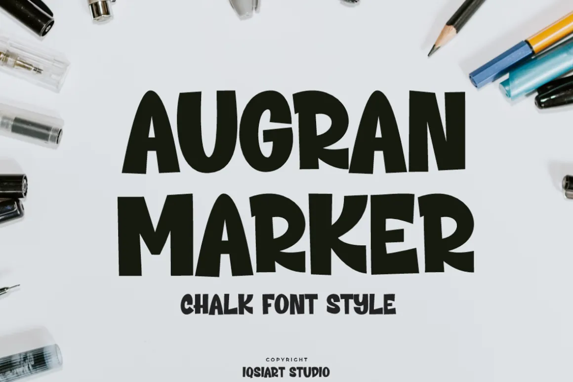 Augran Marker Font