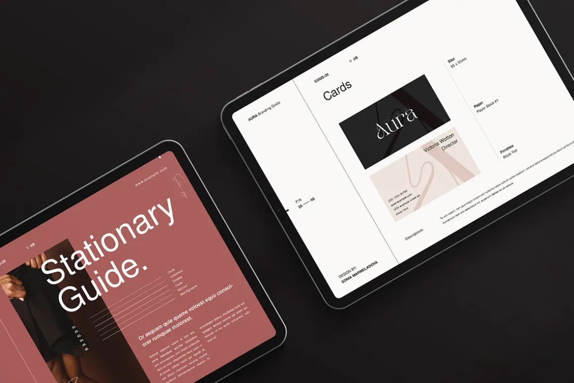 AURA | Brand Guidelines Template