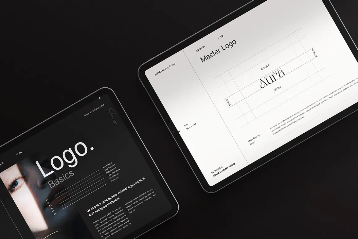 AURA | Brand Guidelines Template