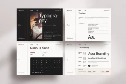 AURA | Brand Guidelines Template