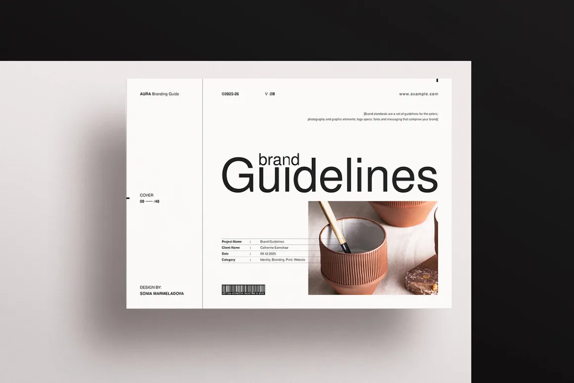 AURA | Brand Guidelines Template
