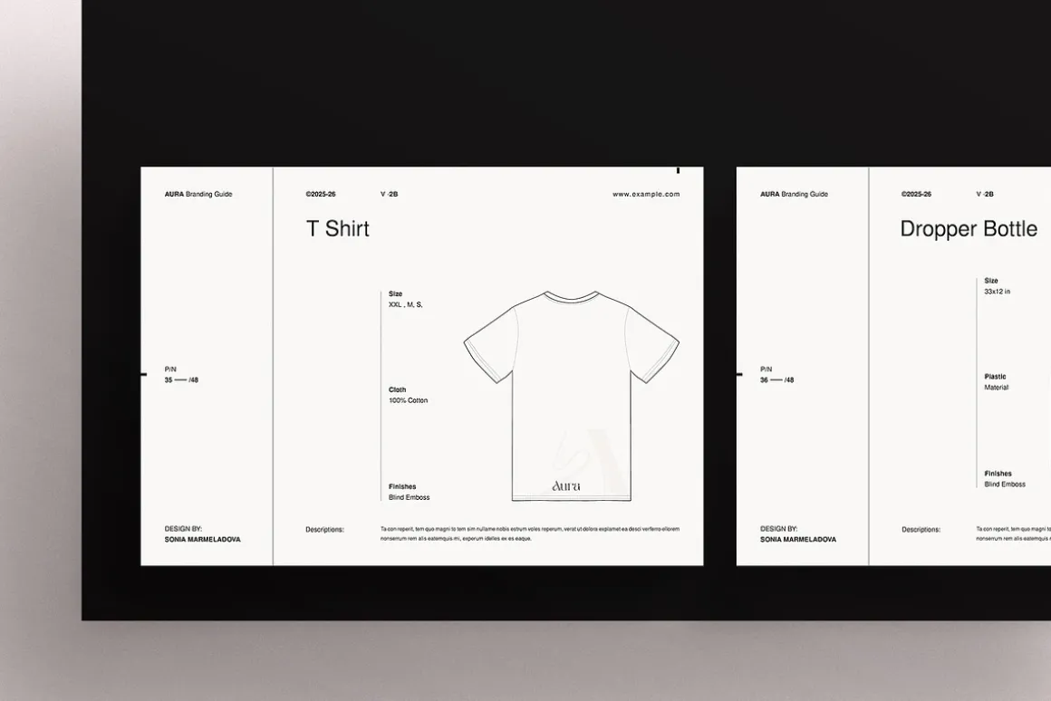 AURA | Brand Guidelines Template