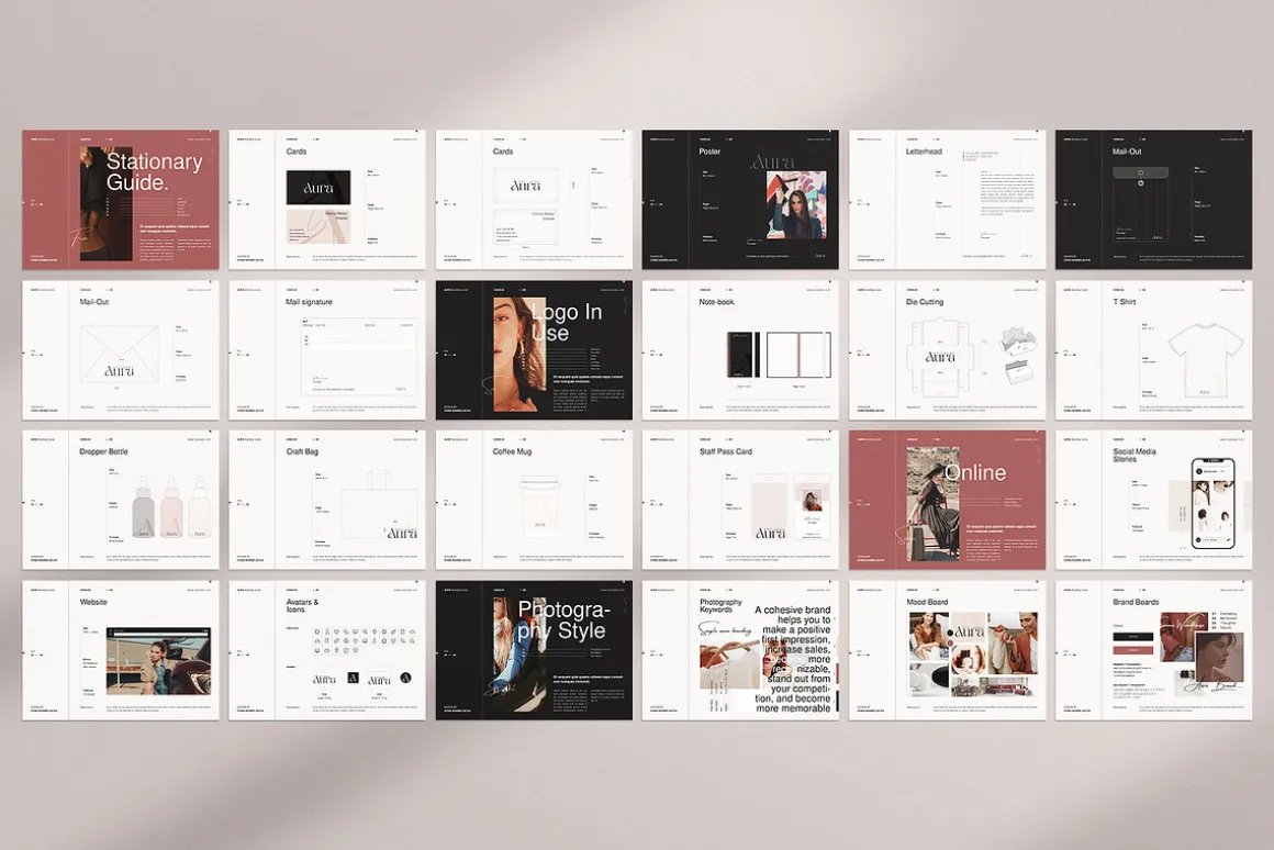 AURA | Brand Guidelines Template
