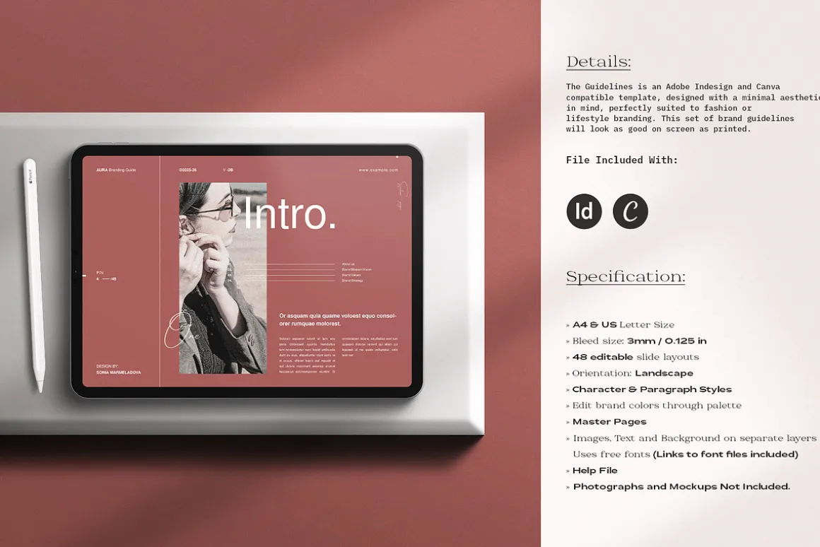 AURA | Brand Guidelines Template