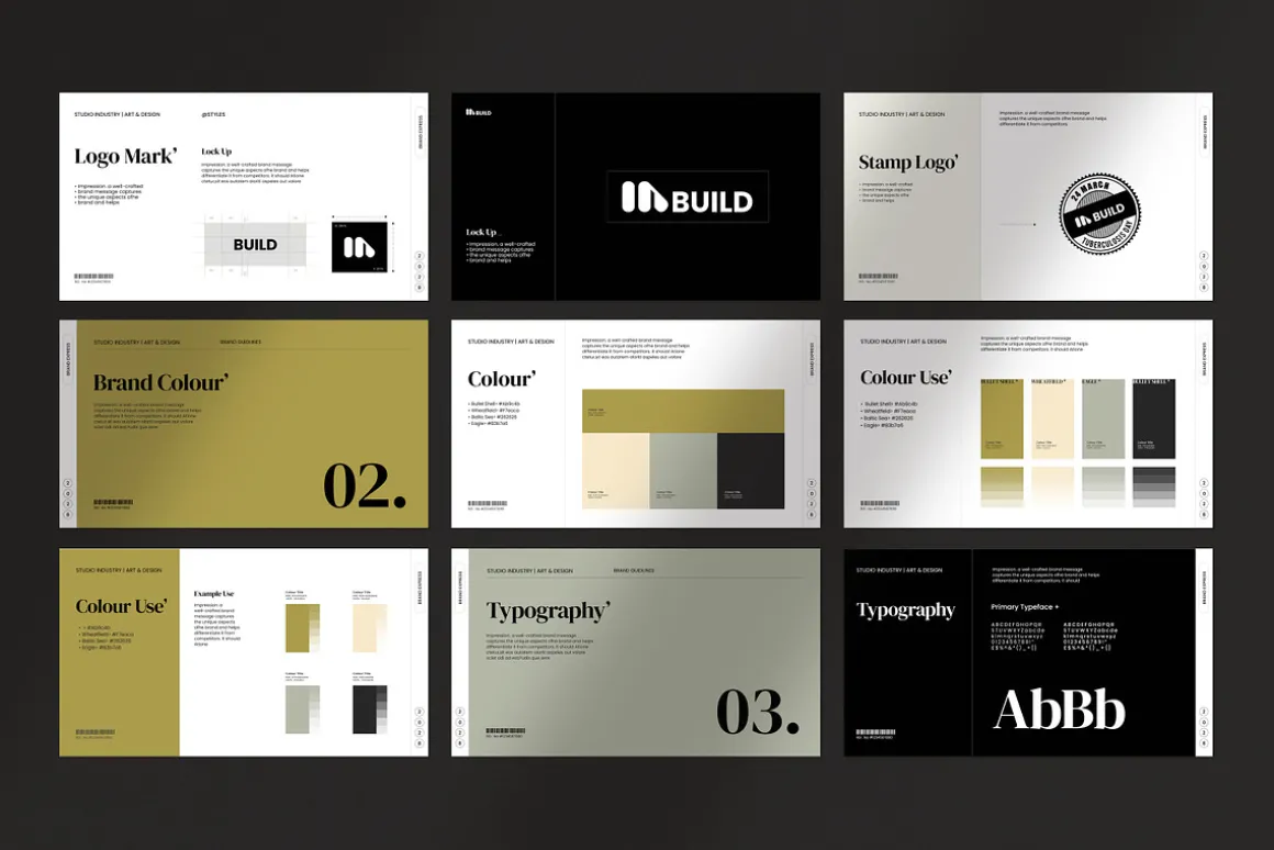Aura / Brand Guidelines Template