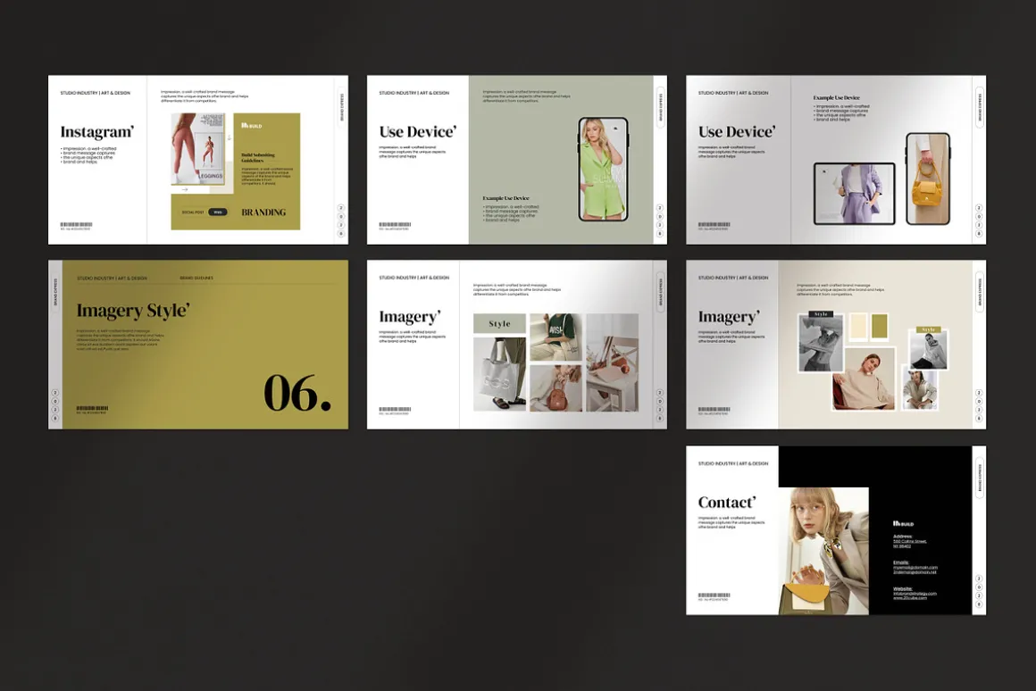 Aura / Brand Guidelines Template