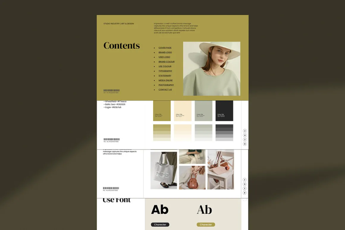 Aura / Brand Guidelines Template