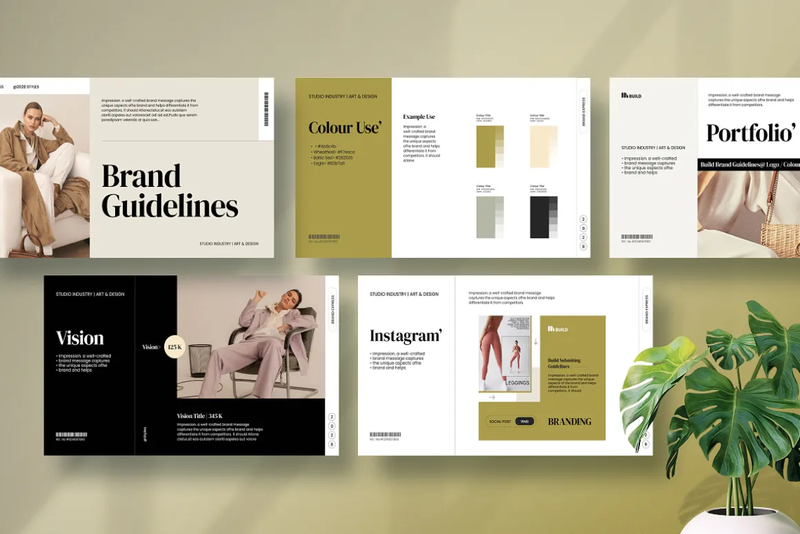 Aura / Brand Guidelines Template