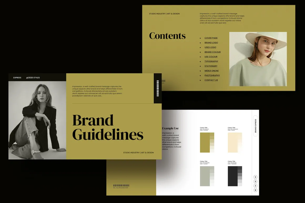 Aura / Brand Guidelines Template