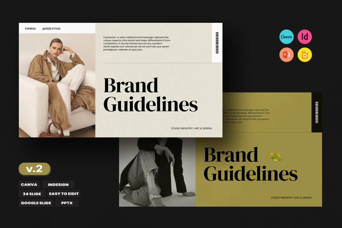 Aura / Brand Guidelines Template