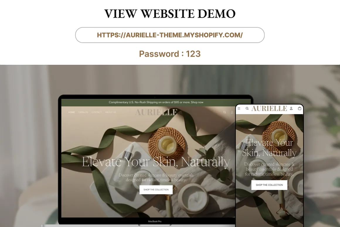 Aurielle Elevate Shopify Theme