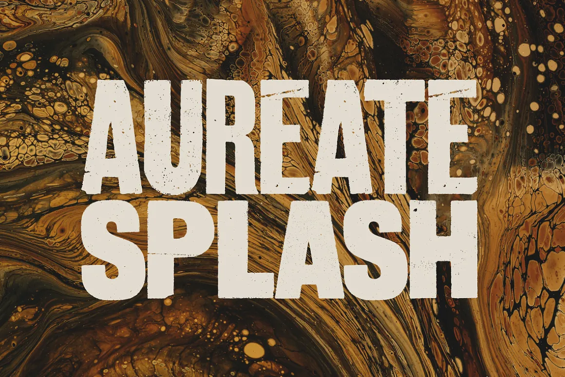 Aurochs: letterpress type family