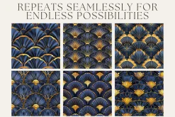 10 Aurora's Art Deco Patterns