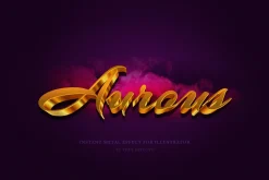 Aurous - Text Styles for Illustrator