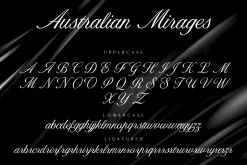 Australian Mirages – Calligraphy