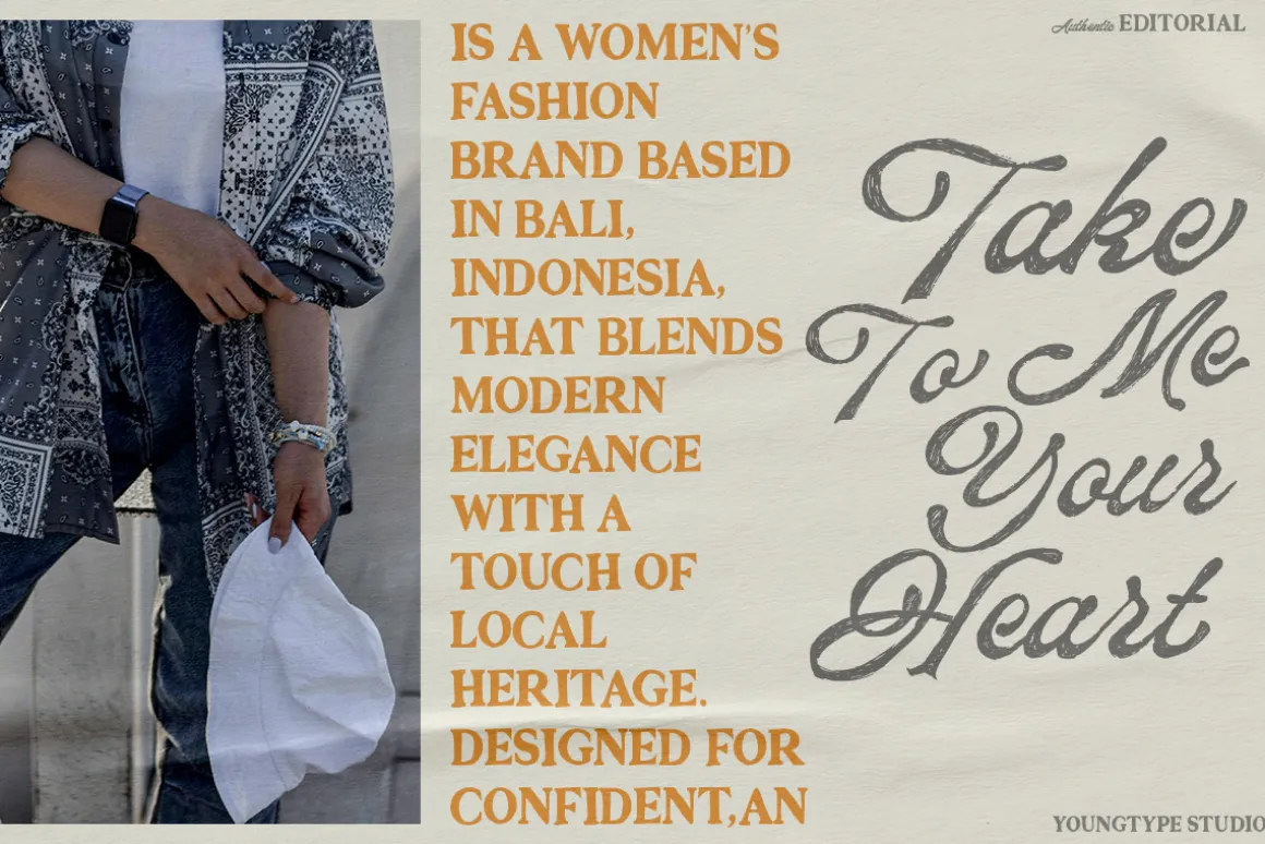 Authentic Editorial - Font Duo
