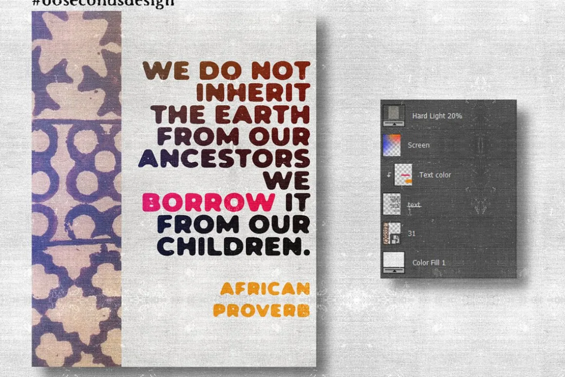 Authentic African Patterns, Symbols