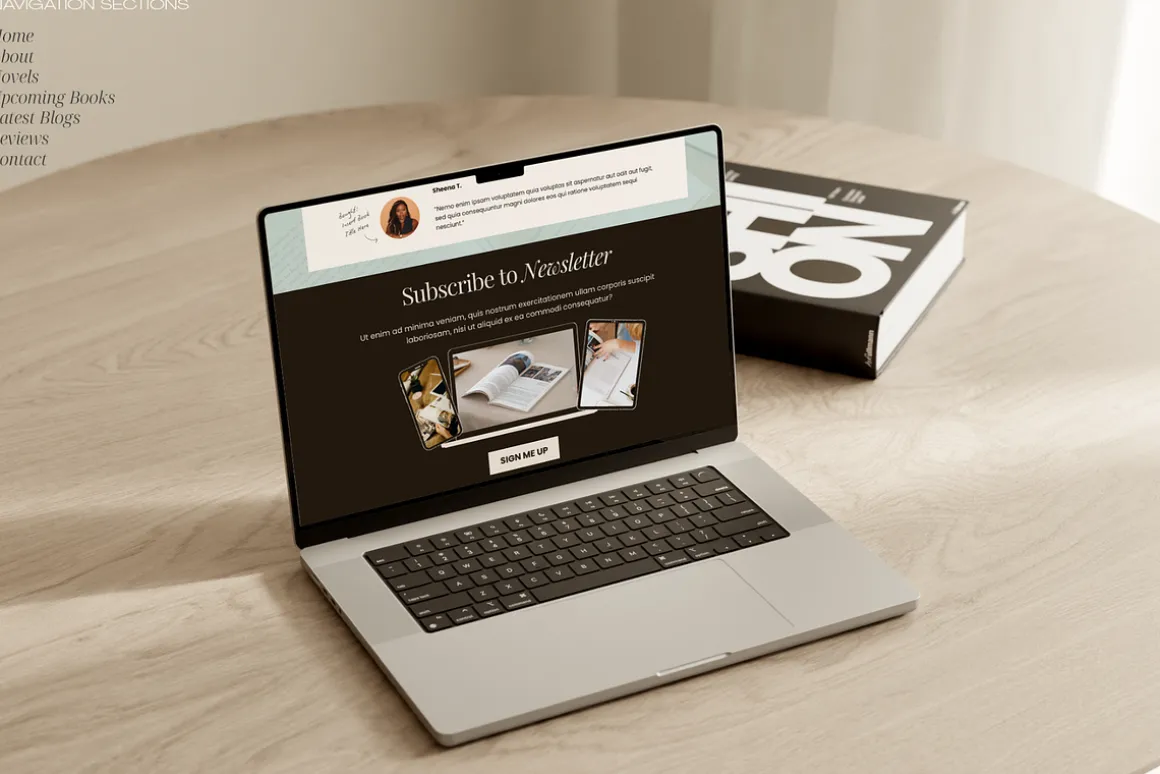 Author Landing Page