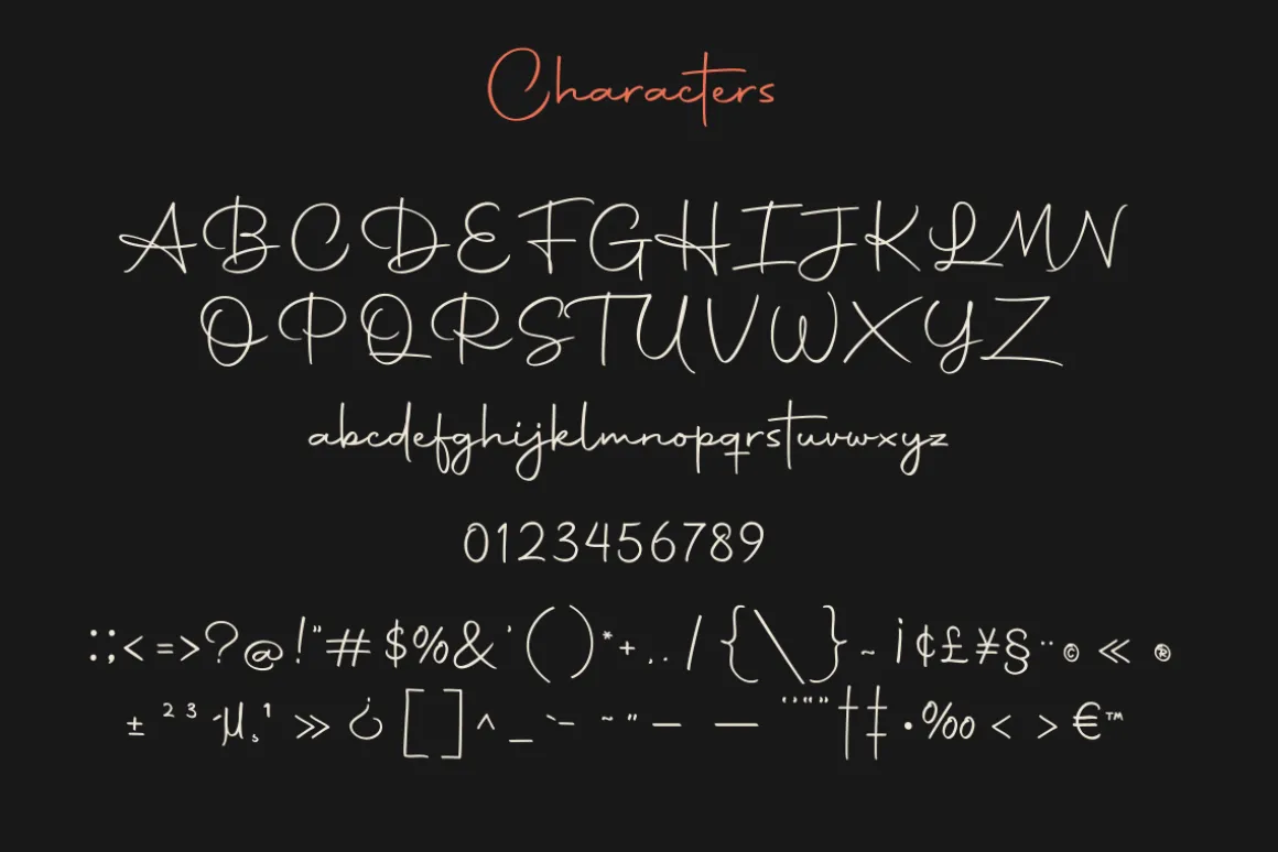 Autography - Signature Font
