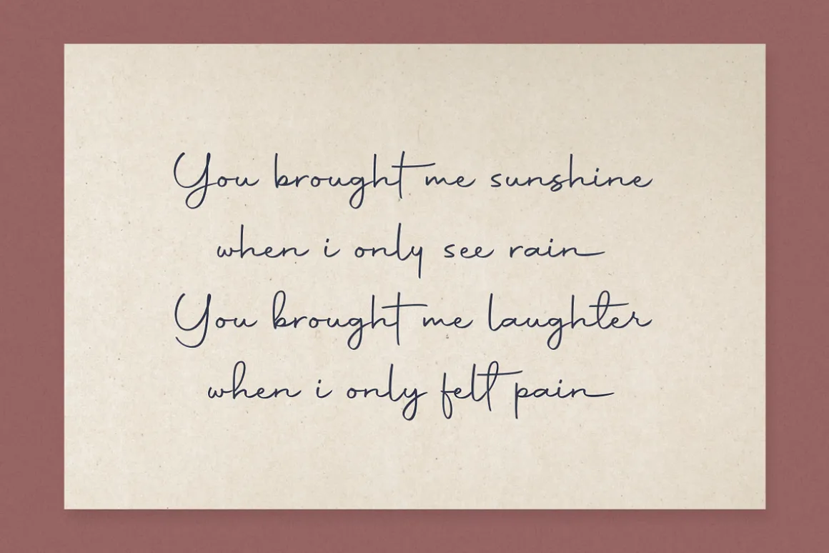 Autography - Signature Font