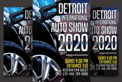Auto Show Flyer Template