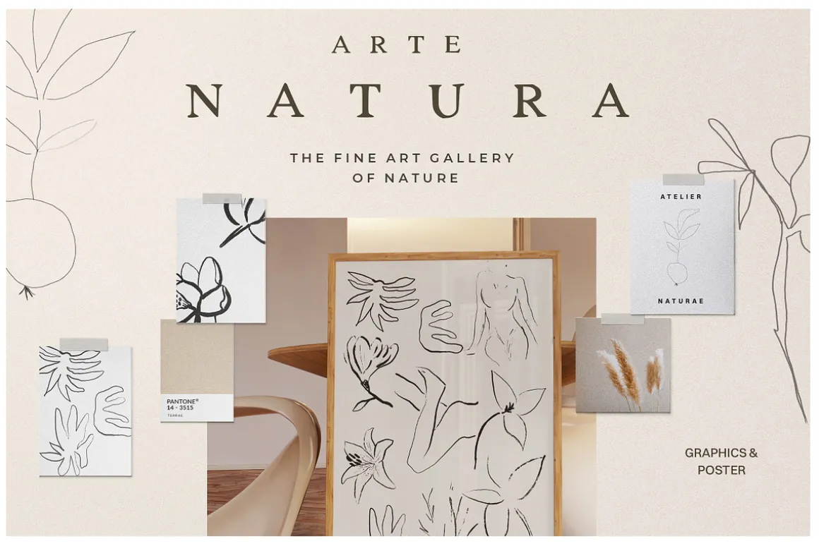 Autumn Fine Art Flower Illustrations
