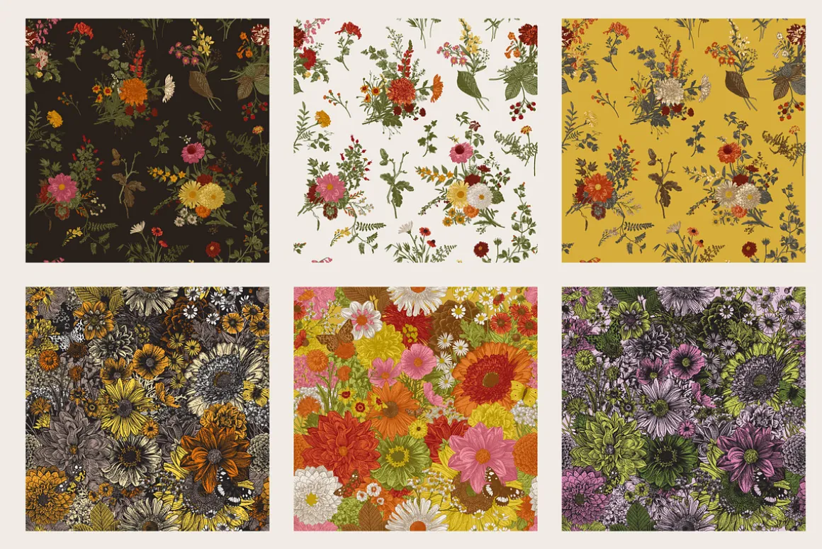 Autumn Garden. Color