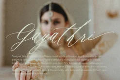 Autumn Melody // Wedding Calligraphy