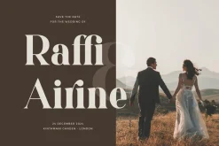 Avieka - Bold Serif Font