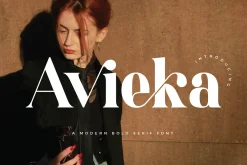 Avieka - Bold Serif Font