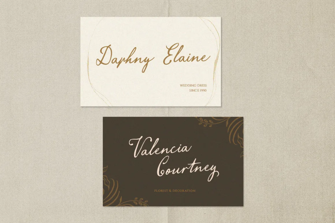 Aviola Memories - Romantic Script
