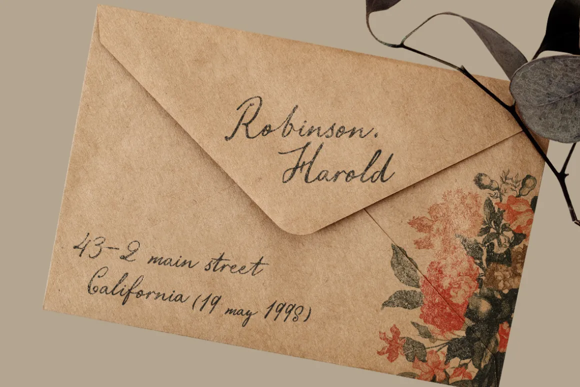 Aviola Memories - Romantic Script