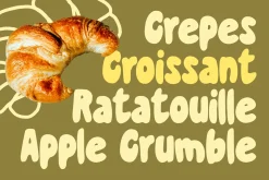 Avocado Croissant - Playful Font