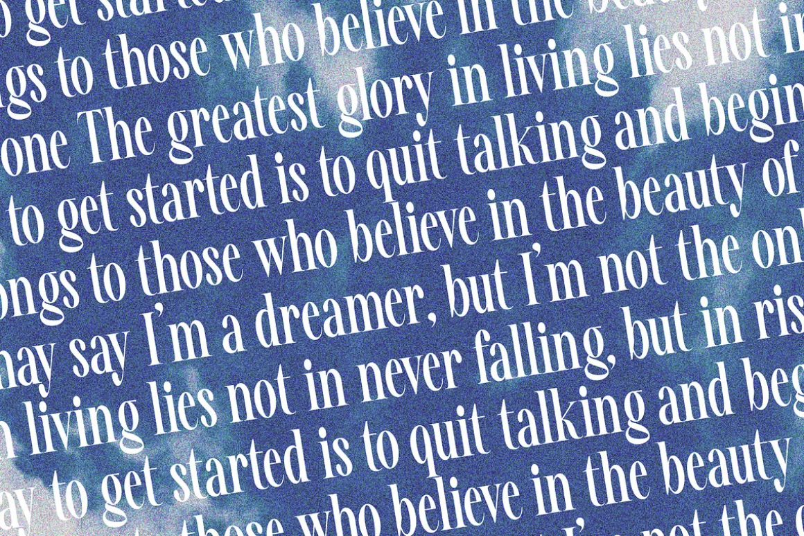 Awesome Shorten Tall Serif Display