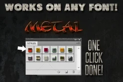 12 Awesome Text Effects Grunge Metal