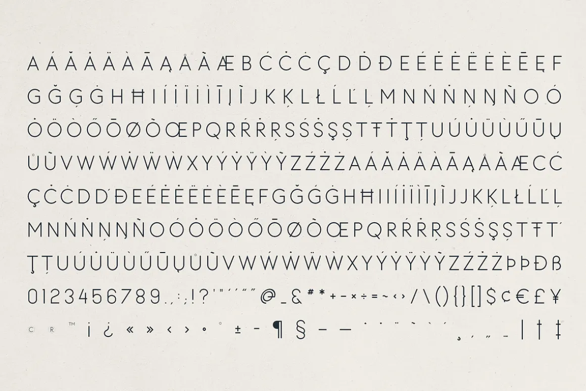 Axuno – Minimal & Elegant Font